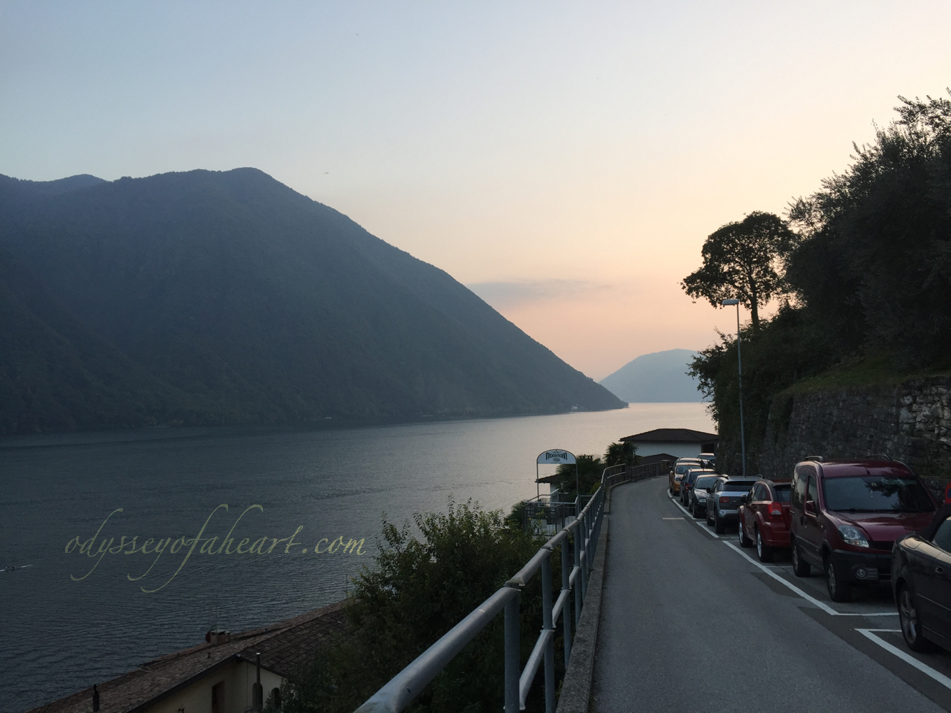 Approaching Gandria by car, you need to park your car just before walking down to the village. Gandira is inaccessible by car.